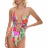 Clothing * | Luli Fama Fierce Soul One Piece Swimsuit Bodysuit Multicolor