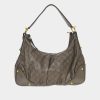 Handbags * | Guccissima Jockey Hobo Bag Khaki