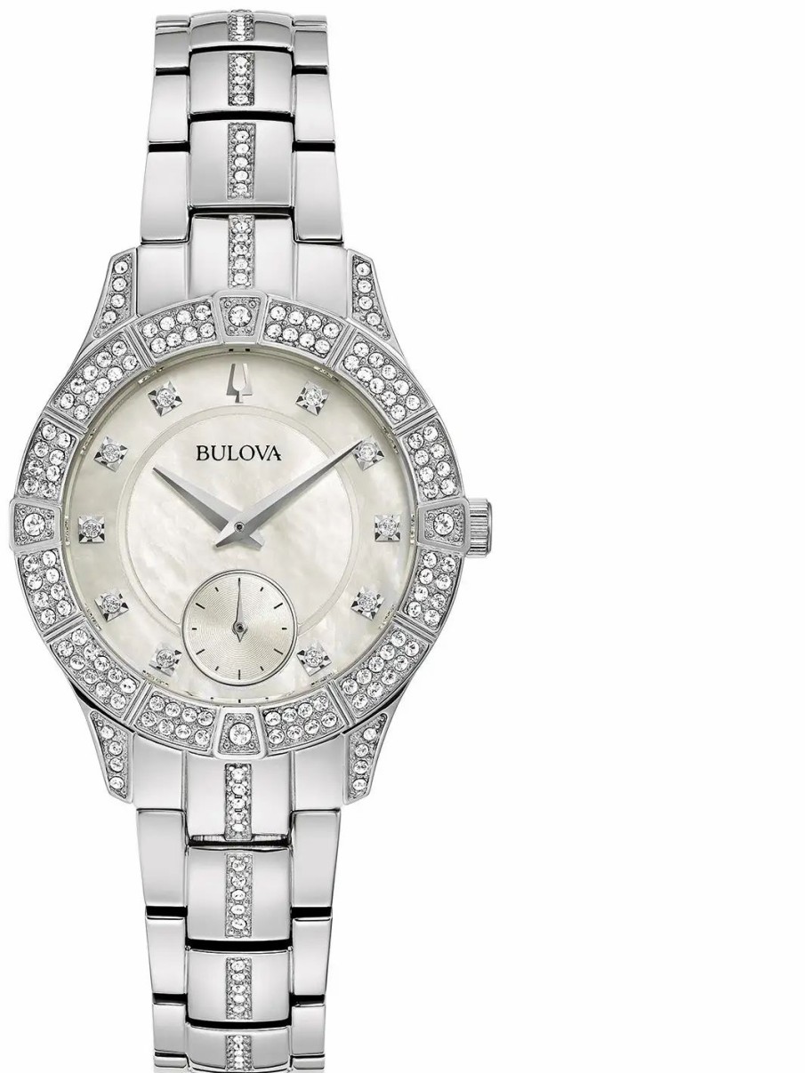 Jewelry-Accessories * | Bulova Crystal Phantom Steel