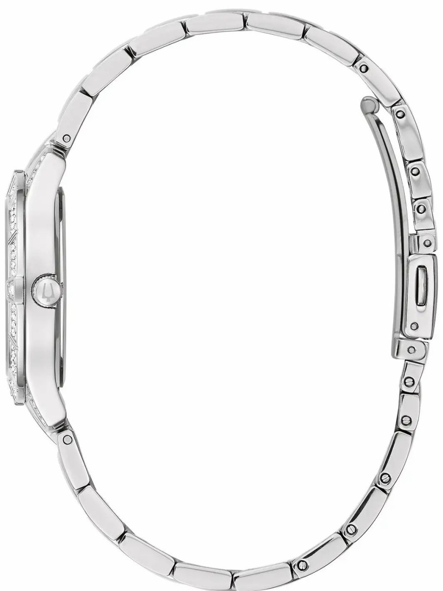 Jewelry-Accessories * | Bulova Crystal Phantom Steel