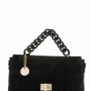 Handbags * | Alex Max Chain Shoulder Bag Black