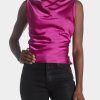 Clothing * | Astr Brisia Top Fuchsia