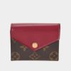 Handbags * | Louis Vuitton Zoe Coated Canvas Wallet Brown